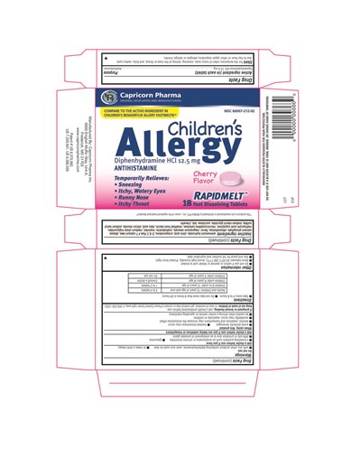 Diphenhydramine HCl Antihistamine Carton (Diphenhydramine Cpi212)