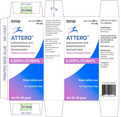 Principal Display Panel (60 g Bottle Carton)