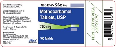 image-01.jpg Methocarbamol Tablets 750 mg - 100 tablets - image 01