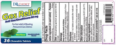 Drxchoice Gs Relief Simethicone 80mg (Leader 44 137 1)