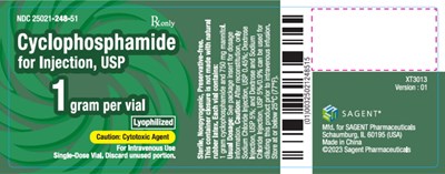 Package Label – Principal Display Panel – Vial Label (Cyc08 0001 03)