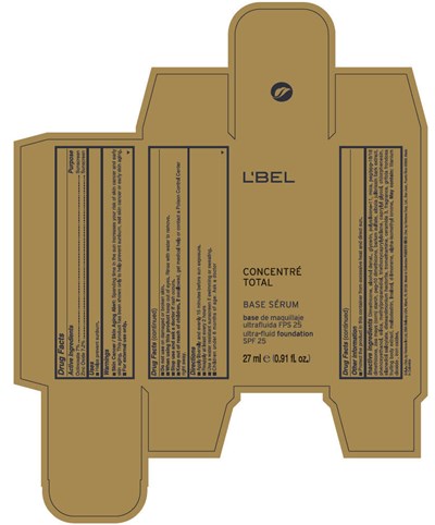 lbel-02.jpg PRINCIPAL DISPLAY PANEL - 27 ml Bottle Box - CLAIRE 2- BEIGE - lbel 02