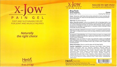Xjow (Xjow Gel)