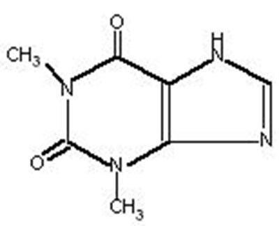 theophylline chemical structure - theophylline 01
