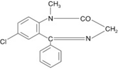 Chemical Structure (Diazepam Str)