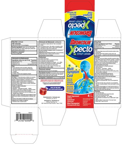 BRONCOLIN-SYRUP-BOX.jpg package label - BRONCOLIN SYRUP BOX