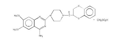 doxazosin-structure.jpg doxazosin-structure - doxazosin structure