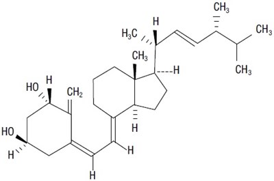Chemical Structure - doxercalciferol str