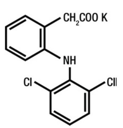 Structure (Diclofenac Pot Oral Solution Structure)