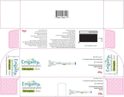 PACKAGE CARTON – EMGALITY Autoinjector 120 mg - emgality carton 120mg ai 039 02
