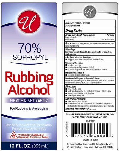isopropyl-rubbing-alcohol-70.jpg PRINCIPAL DISPLAY PANEL - isopropyl rubbing alcohol 70
