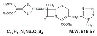 STRUCTURE - cefotetan for injection usp 1