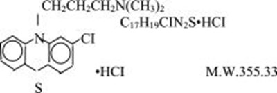 Molecular formula - chlorpromazine hcl tablets 01