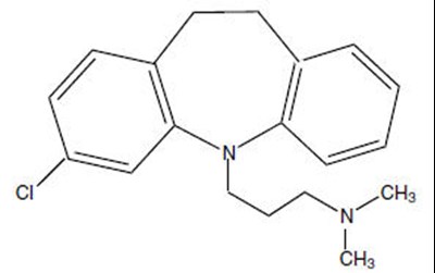 clomipramine-01.jpg Chemical Structure - clomipramine 01