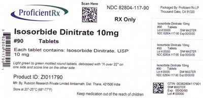 82804-117-90 - isosorbide dinitrate tabs 10mg 1000s bottle