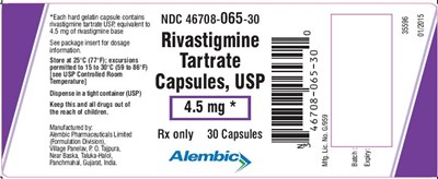 rivastigmine-mg45.jpg 4.5 mg 30's Bottle Pack - rivastigmine mg45