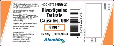 rivastigmine-mg6.jpg 6 mg 30's Bottle Pack - rivastigmine mg6