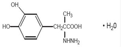 chemical structure - carbidopa str