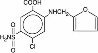 Furosemide Structure (Furosemide Image01)
