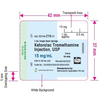 pfs-label - pfs label 15mg