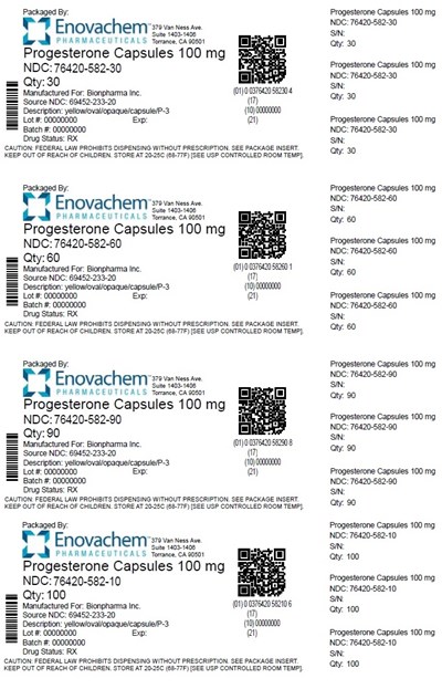 100 mg Capsules - progesterone image001 v1