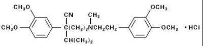 Chemical Structure - verapamil 01