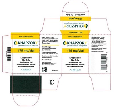 Khapzory 175 mg/vial Carton (Carton 175)