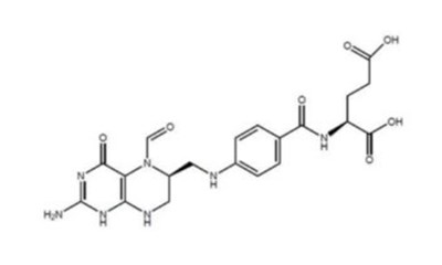 Levoleucovorin Chemical Structure (Image 01)