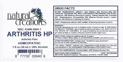 Image Of Label (Arthritishp)