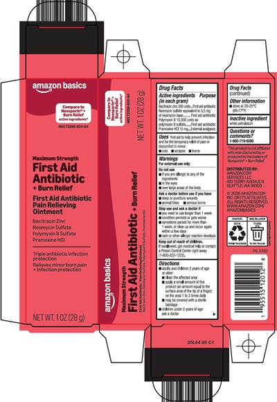 First Aid Antibiotic And Burn Relief Carton (25l6485c1)
