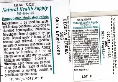 Skin Eruptions Label 5 (Nhs Skin Eruptions 5)