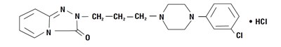 "image Description" (Trazodone Hydrochloride Structure)