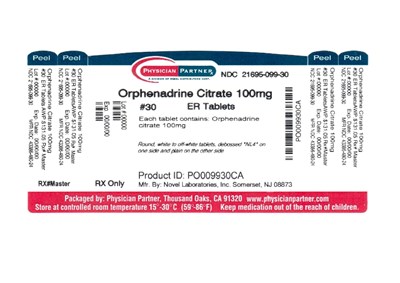 Orphenadrine Citrate 100mg (34769dda F555 460e 9064 98ab205393c5 02)