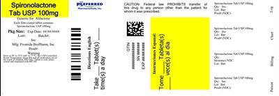 Spironolactone Tab Usp 100mg (Spironolactone 06)
