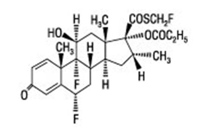 Fluticasone Propionate Chemical Structure (Fluticasone Propionate Diskus Spl Graphic 01)
