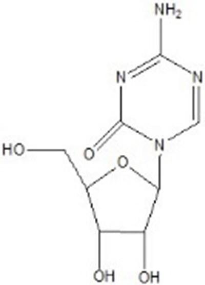 Azacitidinestructuralformula