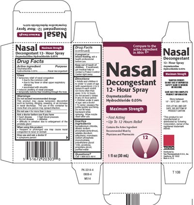 nasal-01.jpg PRINCIPAL DISPLAY PANEL - 30 mL Bottle Carton - nasal 01