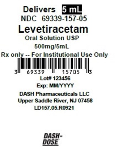 Principal Display Panel - 5 mL Unit Dose Cup Label - lev1r 0000 08