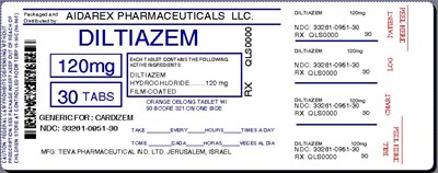 IMAGE LABEL - diltiazem hcl 120mg er tab for teva 2