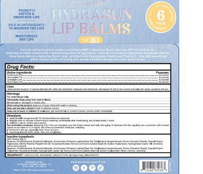 Naturewell Hydrasun Lip Balm Spf30 Citrus Spritz (6pack)