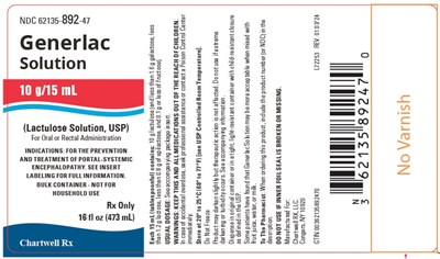Image Description (Generlac Solution 473ml Bottle Label)
