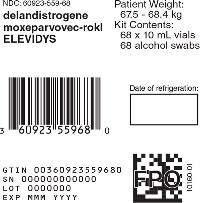 Principal Display Panel -10 mL 68 count Carton Label - ele03 0003 63