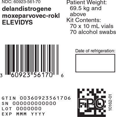 ele03-0003-65.jpg Principal Display Panel -10 mL 70 count Carton Label - ele03 0003 65