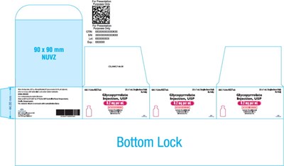 gly05-0001-06.jpg Principal Display Panel – Glycopyrrolate Injection, USP 0.2 mg per mL Carton - gly05 0001 06