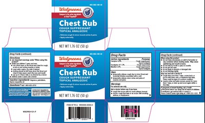 Walgreens Chest Rub (Image 01)