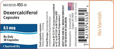 doxercalciferol-capsule-0pt5mcg-30s-label.jpg image description - doxercalciferol capsule 0pt5mcg 30s label