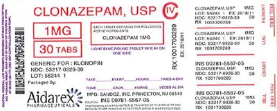 53217-0326_clonazepam_1mg (Clonazepam 1mg 2)