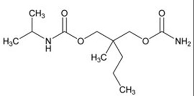 Carisoprodol Structural Formula (Cari Stru.)