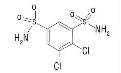 diclorophenamide-structure.jpg diclorophenamide-Label.jpg - diclorophenamide structure