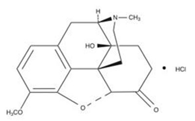 Chemical Structure (Oxycodone 01)